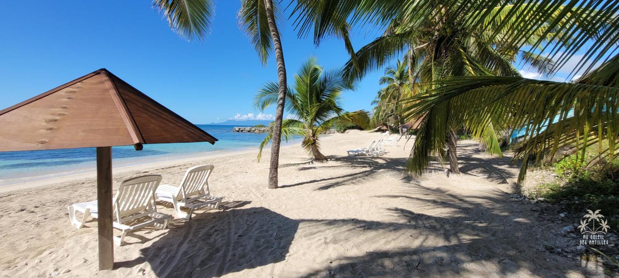 Studio Sable 2/4 Pers Face A La Mer Sainte-Anne  Exterior foto